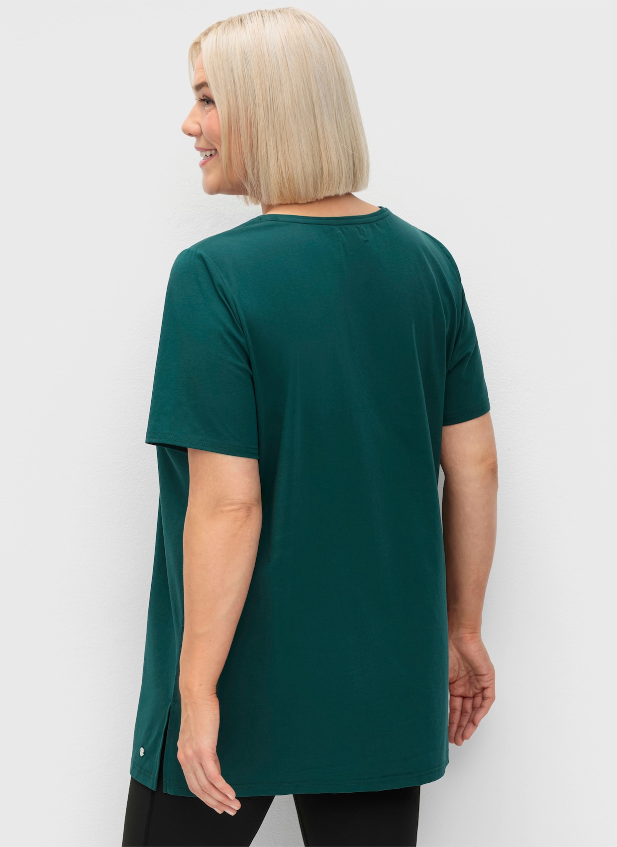 sheego Functioneel shirt - petrol