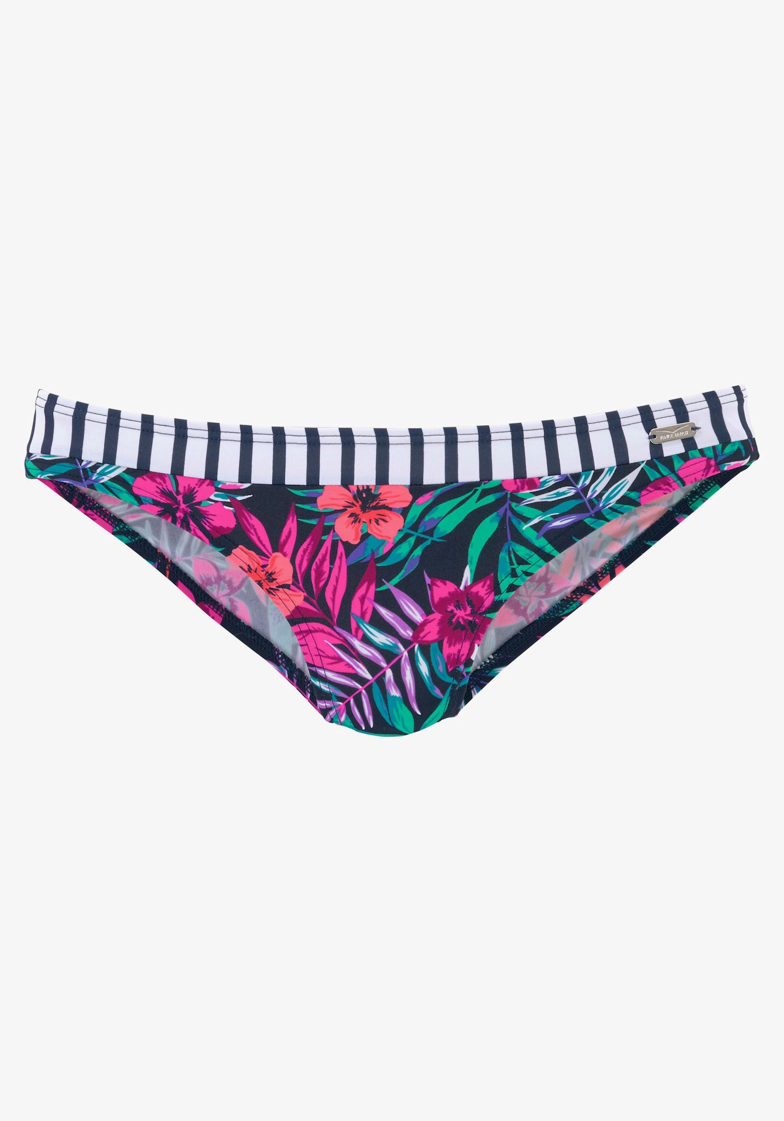 Venice Beach Bikini-Hose - marine-bedruckt