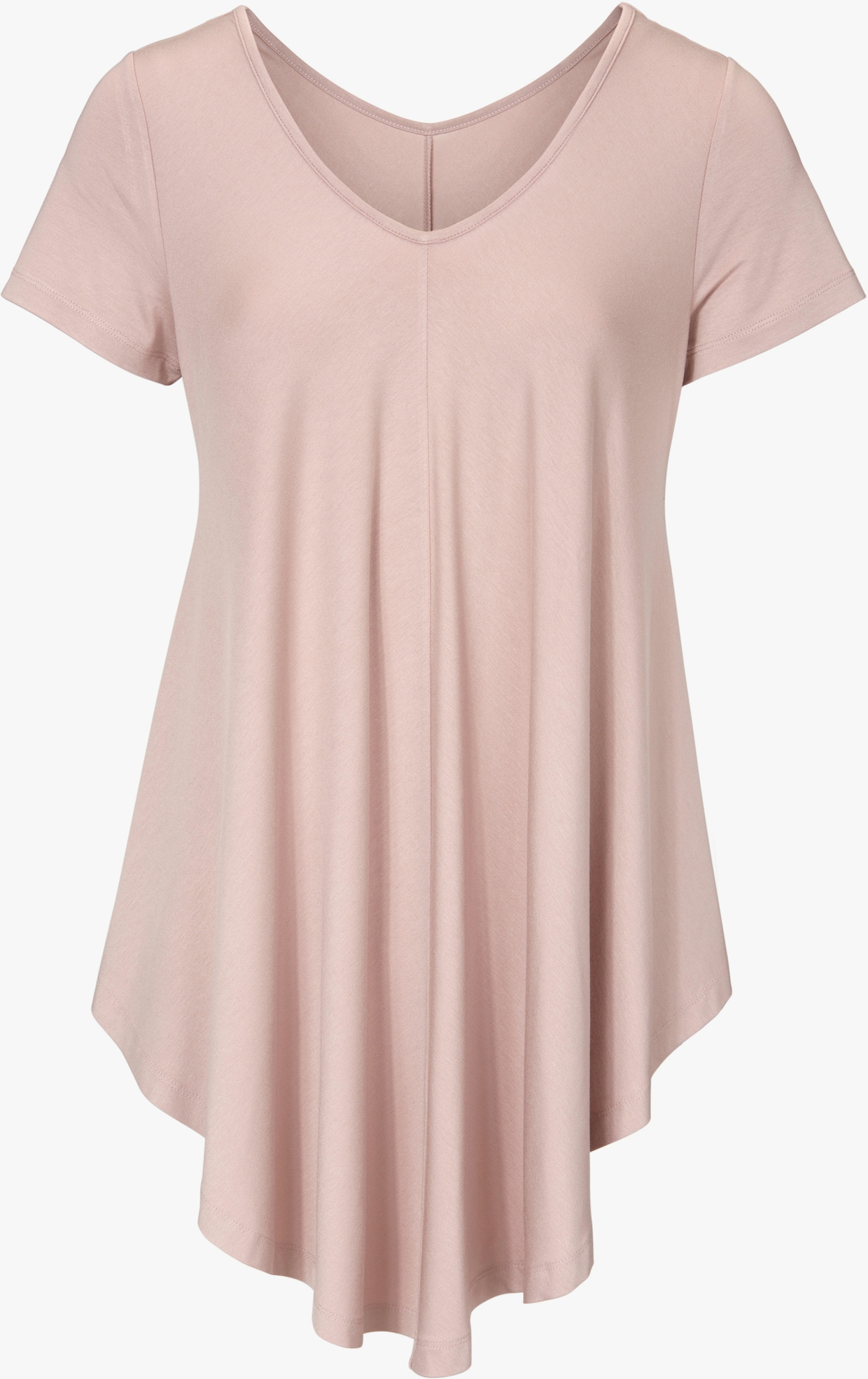 heine Shirt met V-hals - roze