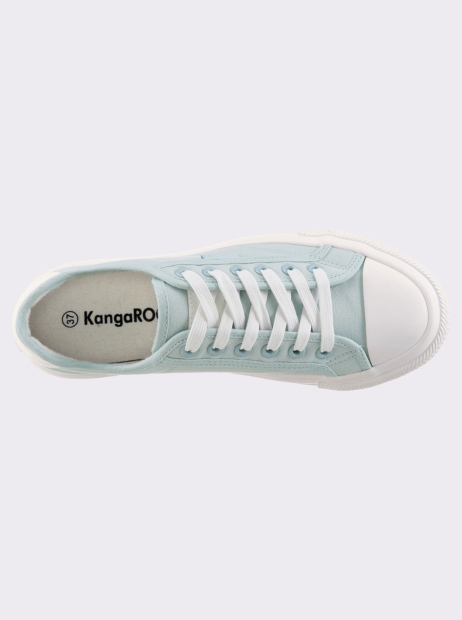 KangaROOS Sneaker mit Gummi-Laufsohle - hellblau