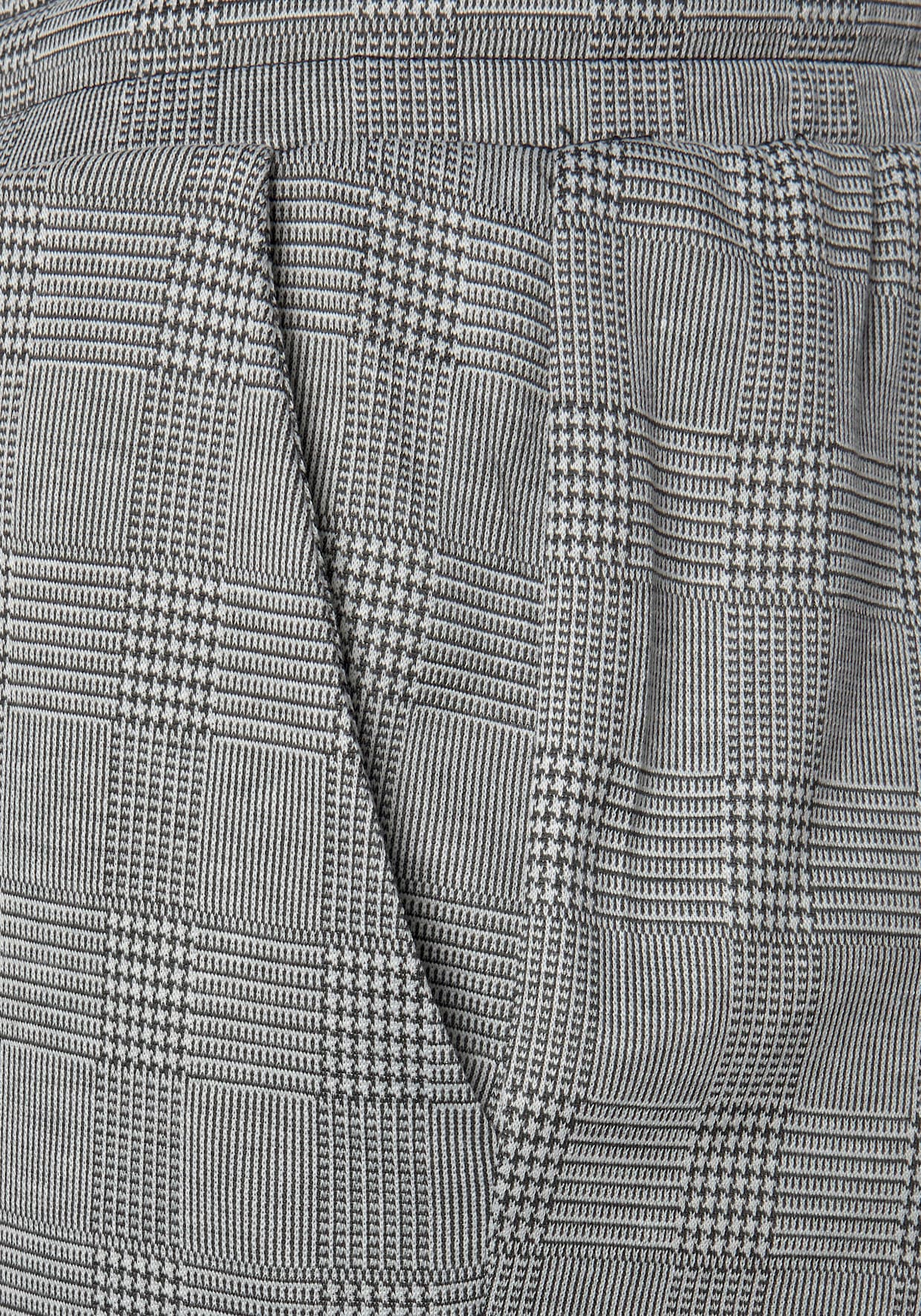 Vivance Joggingbroek - grijs/zwart geruit