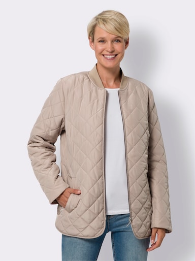 Steppjacke mit Wattierung - sesam