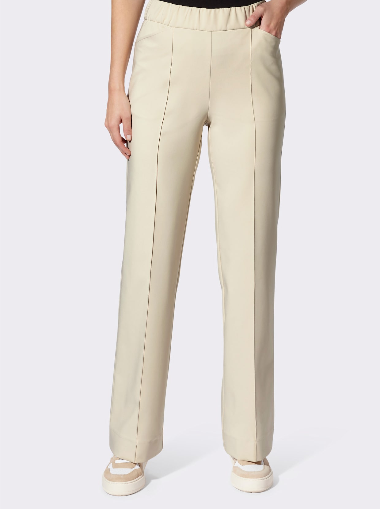heine Comfortbroek - zand