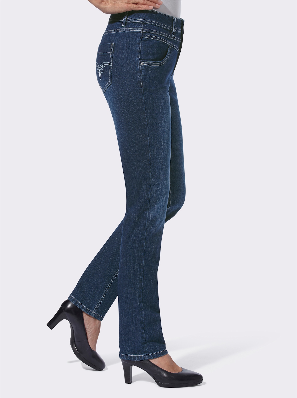 Jeans - blue-stone-washed