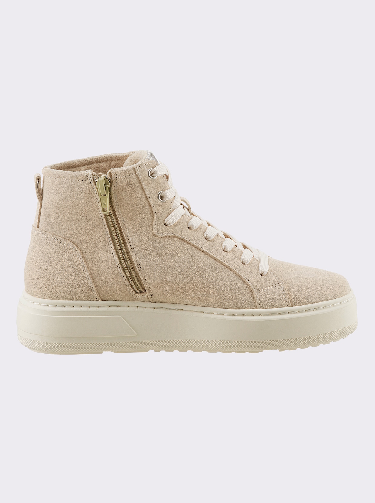 heine Schnürstiefelette - beige