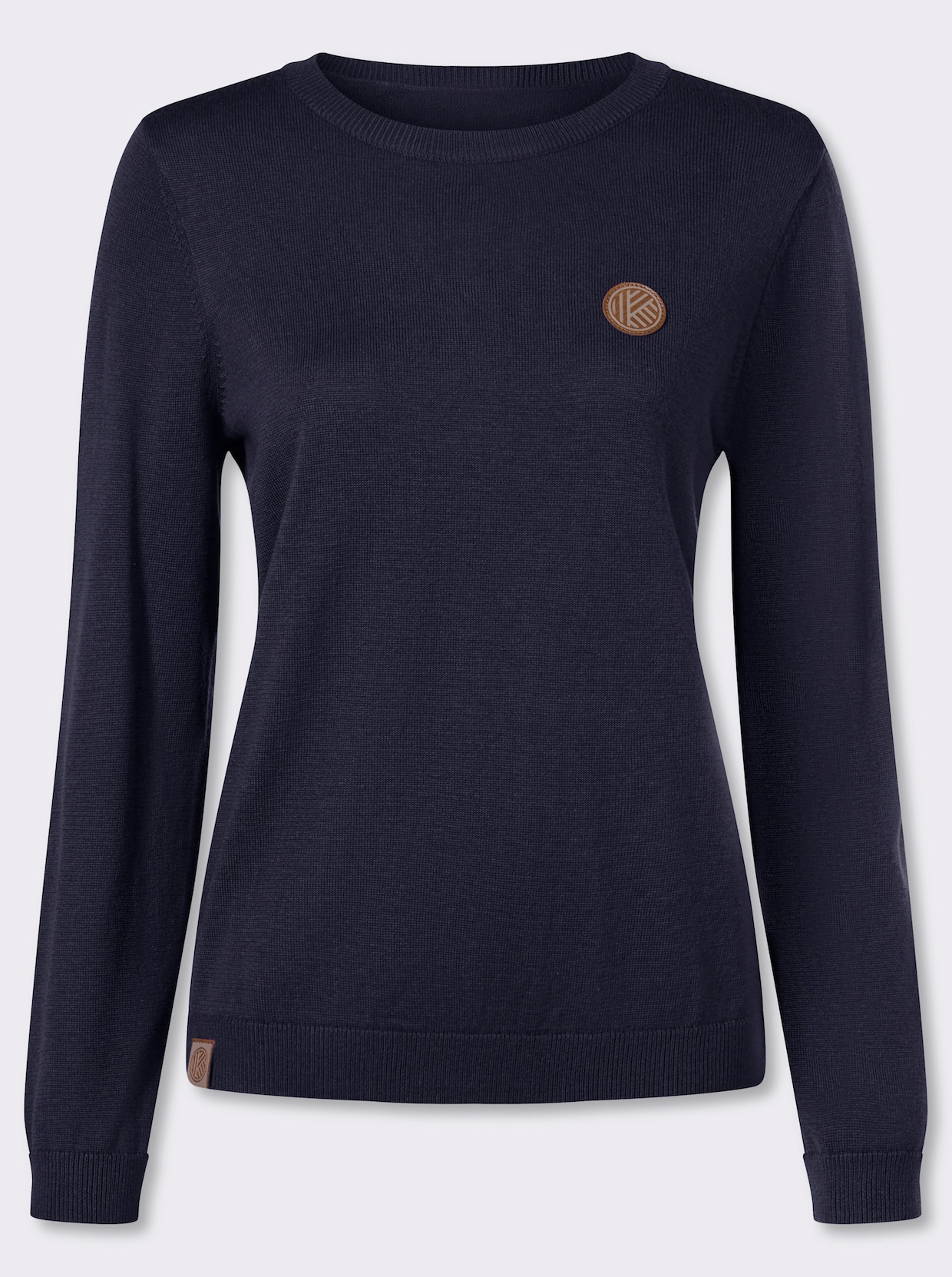 Pullover mit 50% Baumwolle - marine