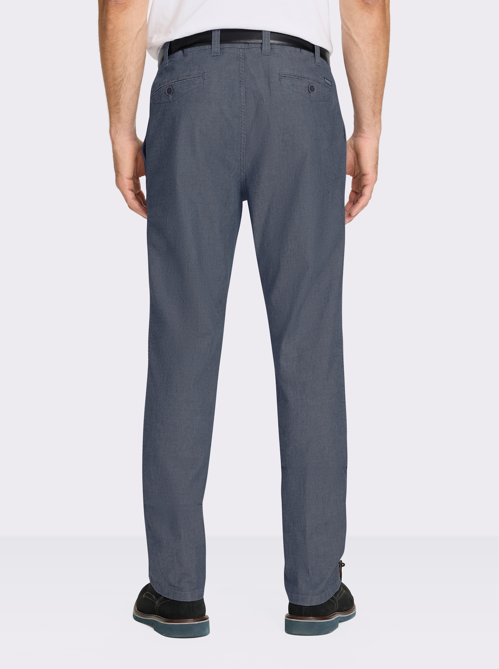 Brühl Jeans van licht denim - donkerblauw gemêleerd