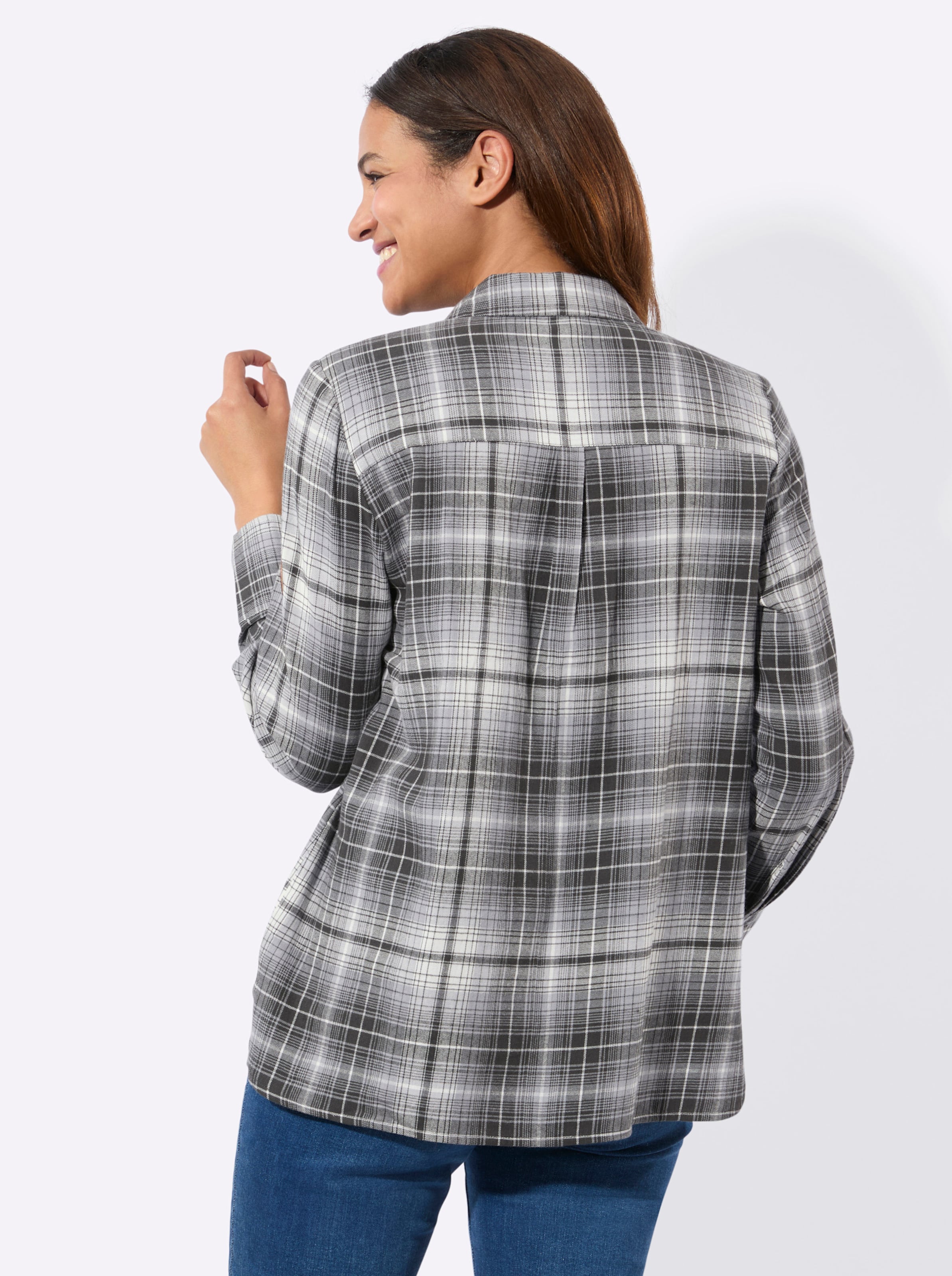 Flanellbluse