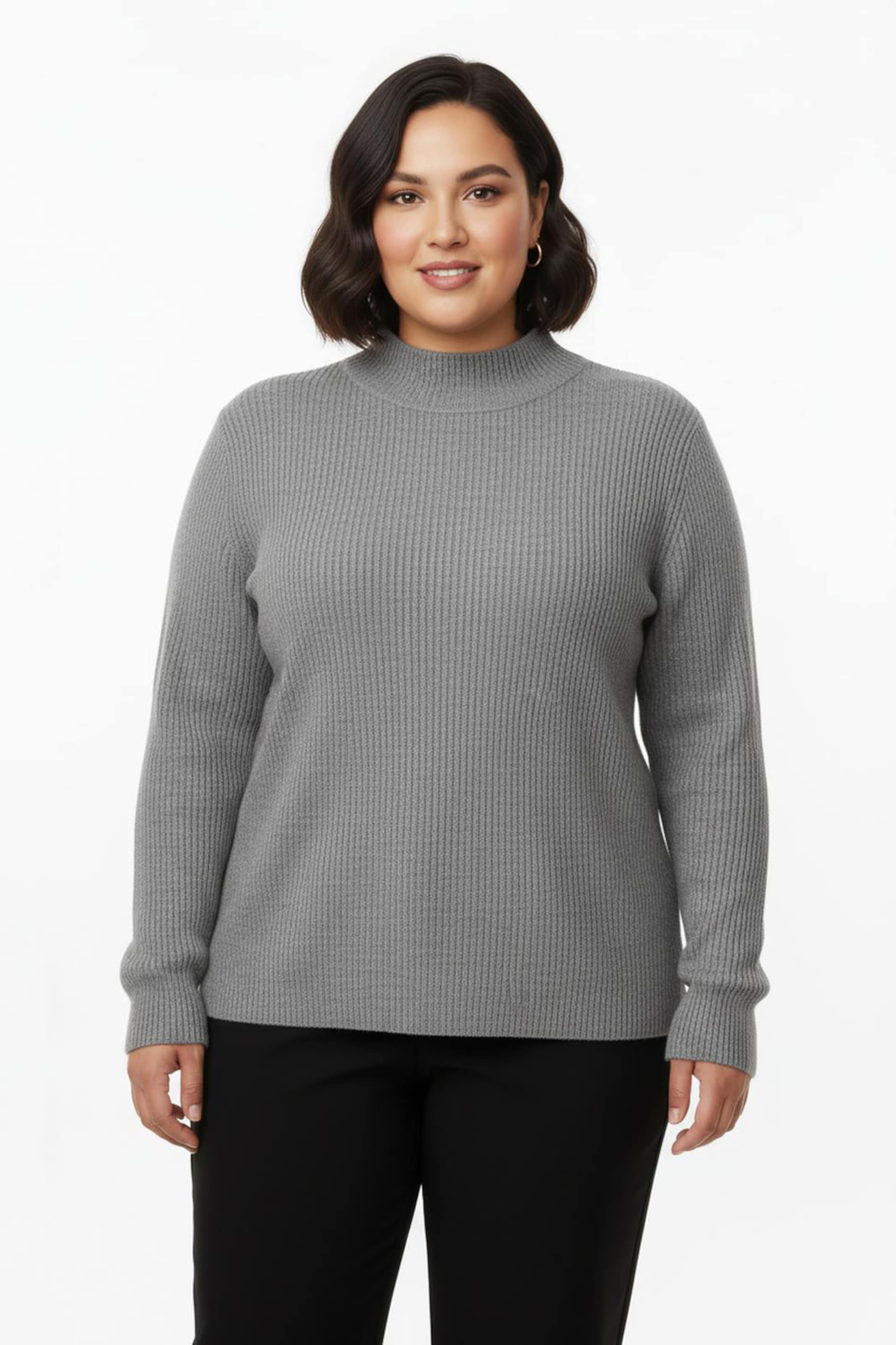 Stehkragenpullover