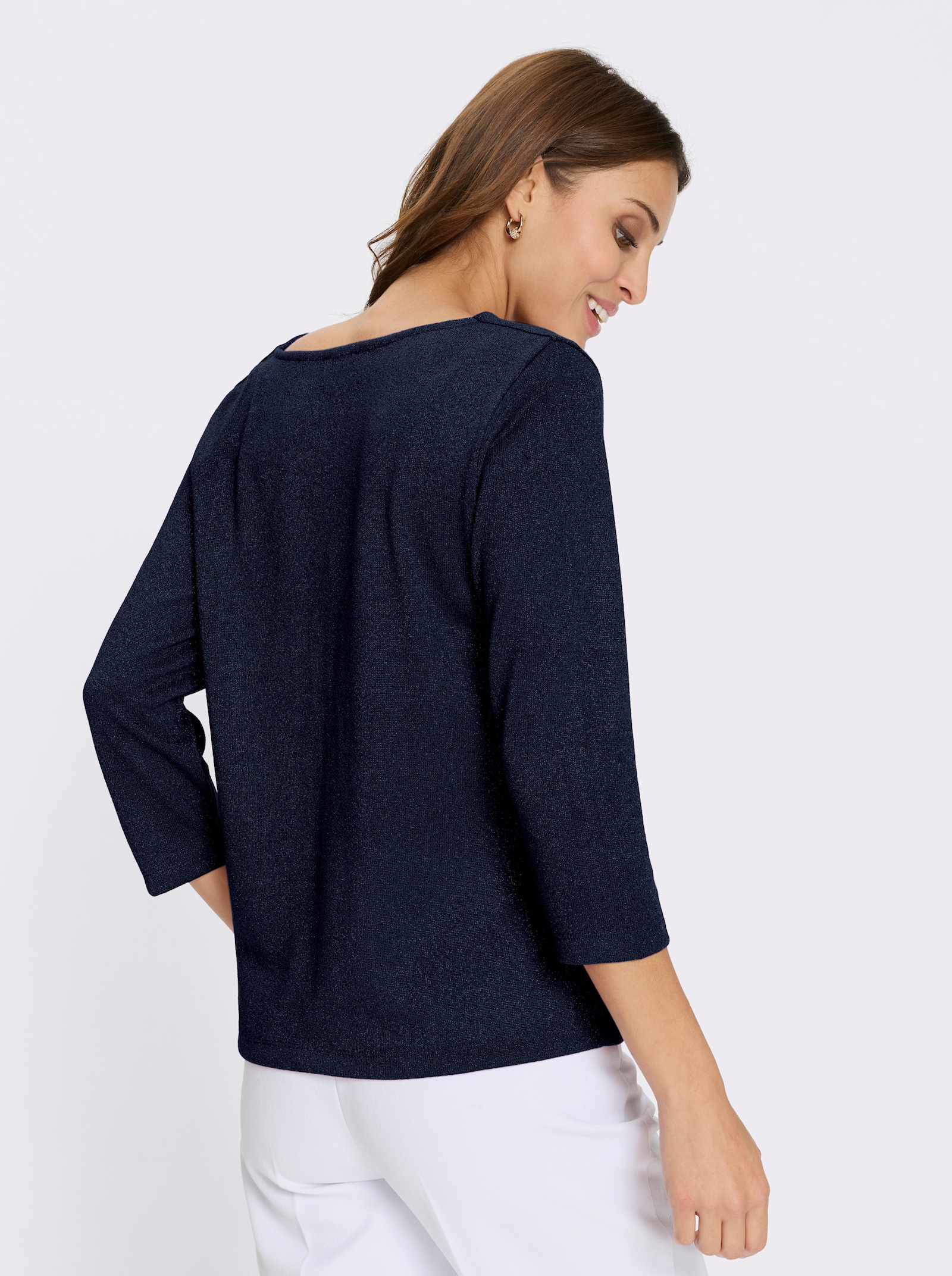 Wasserfallshirt - marine