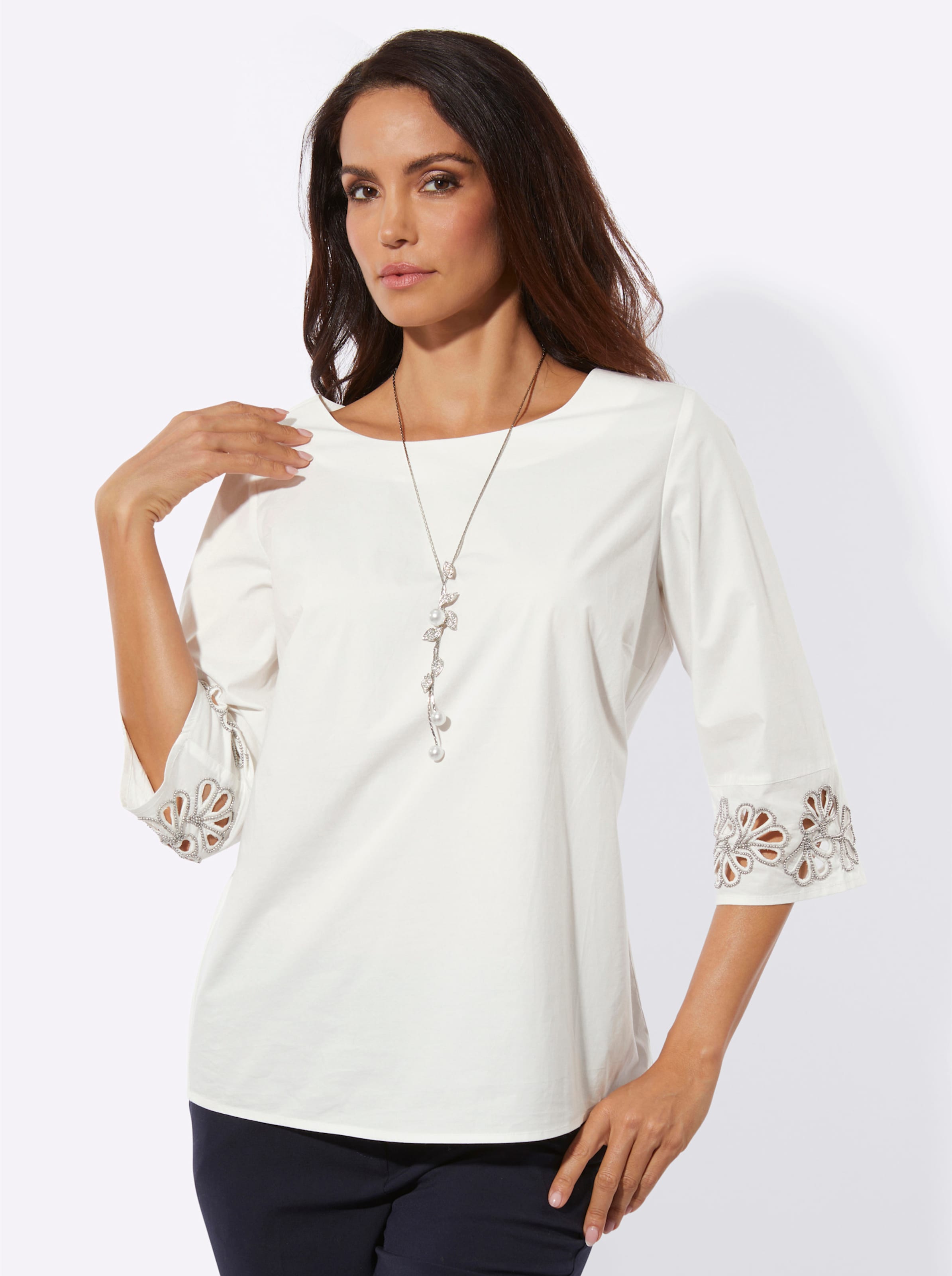 Baumwollbluse