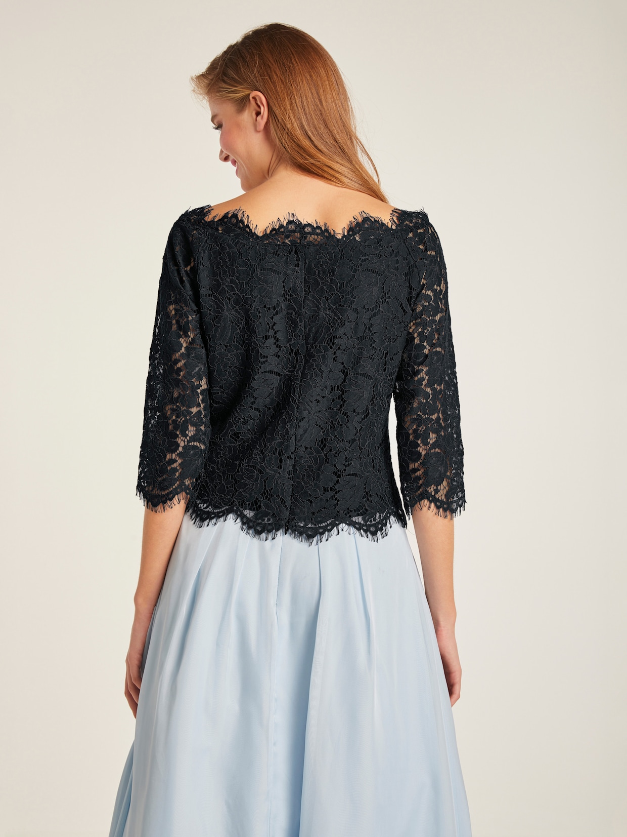 heine Kanten blouse - zwart