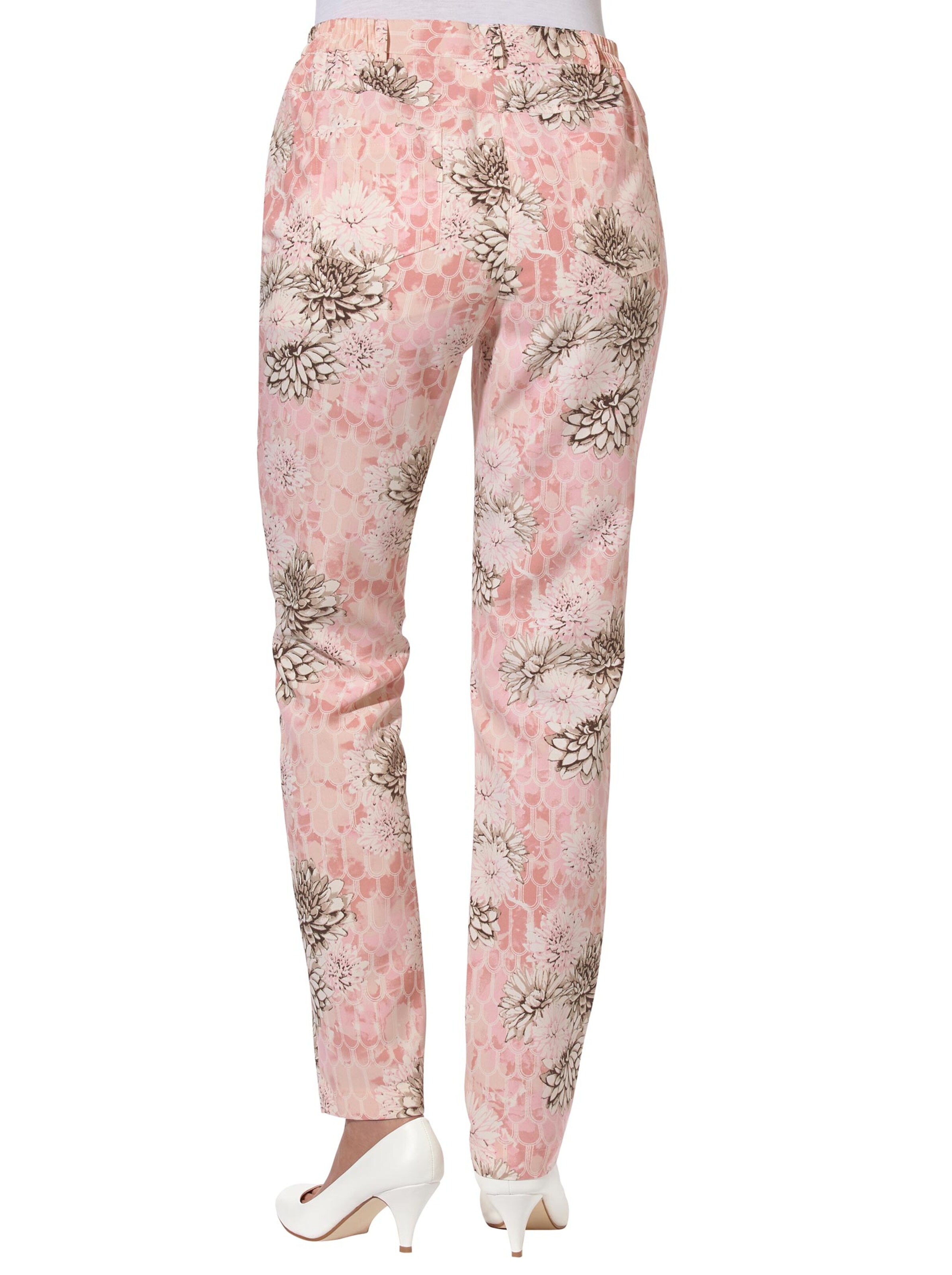 Hose - rosé-gemustert