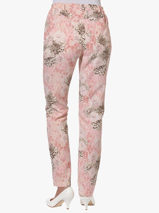 Hose - rosé-gemustert