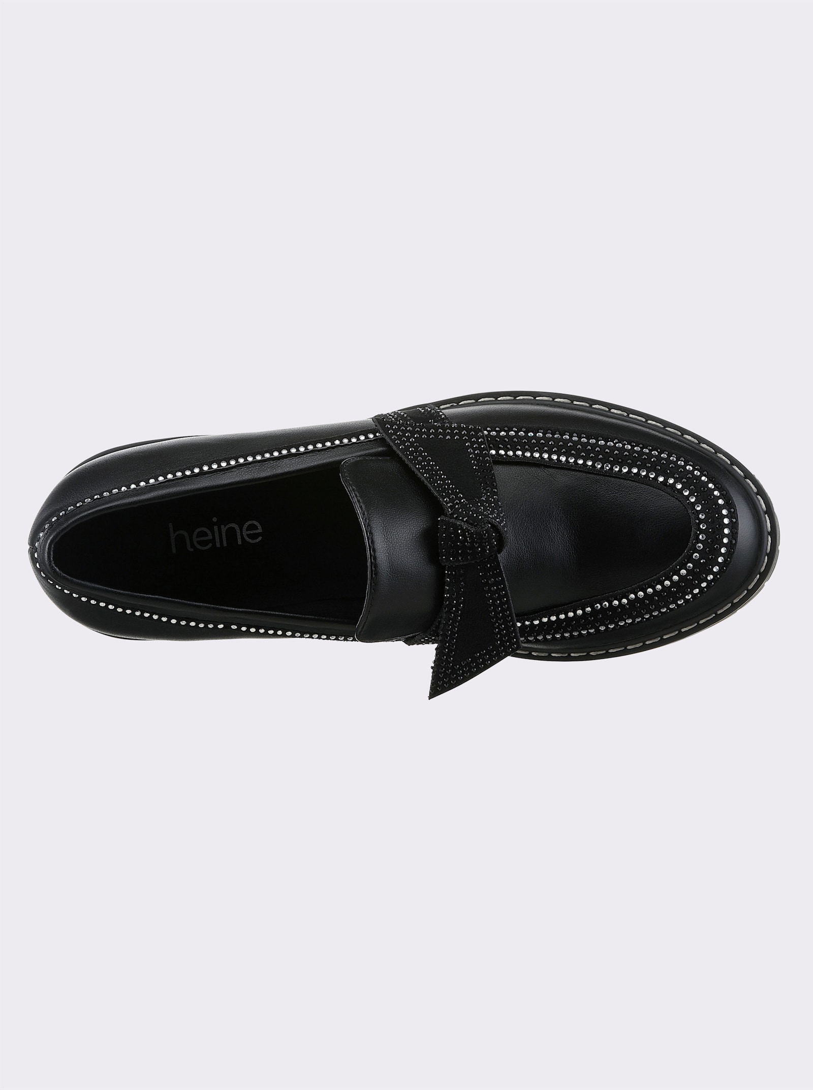 heine Slipper - schwarz