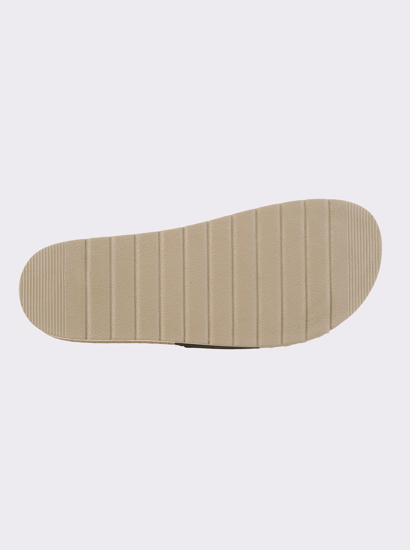 Pantolette mit weicher Polsterung - schwarz