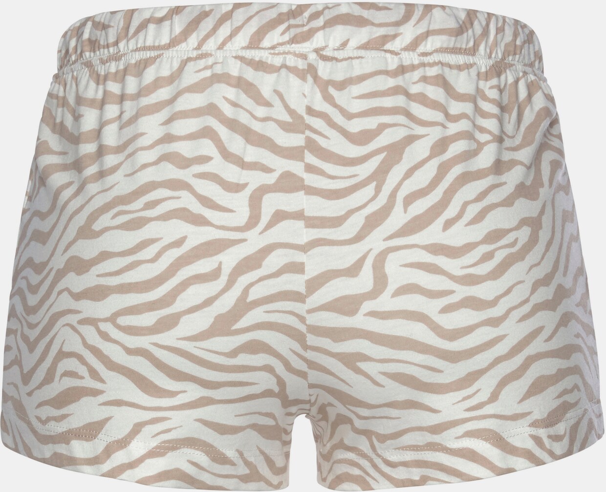LASCANA Schlafshorts - ecru-nougat