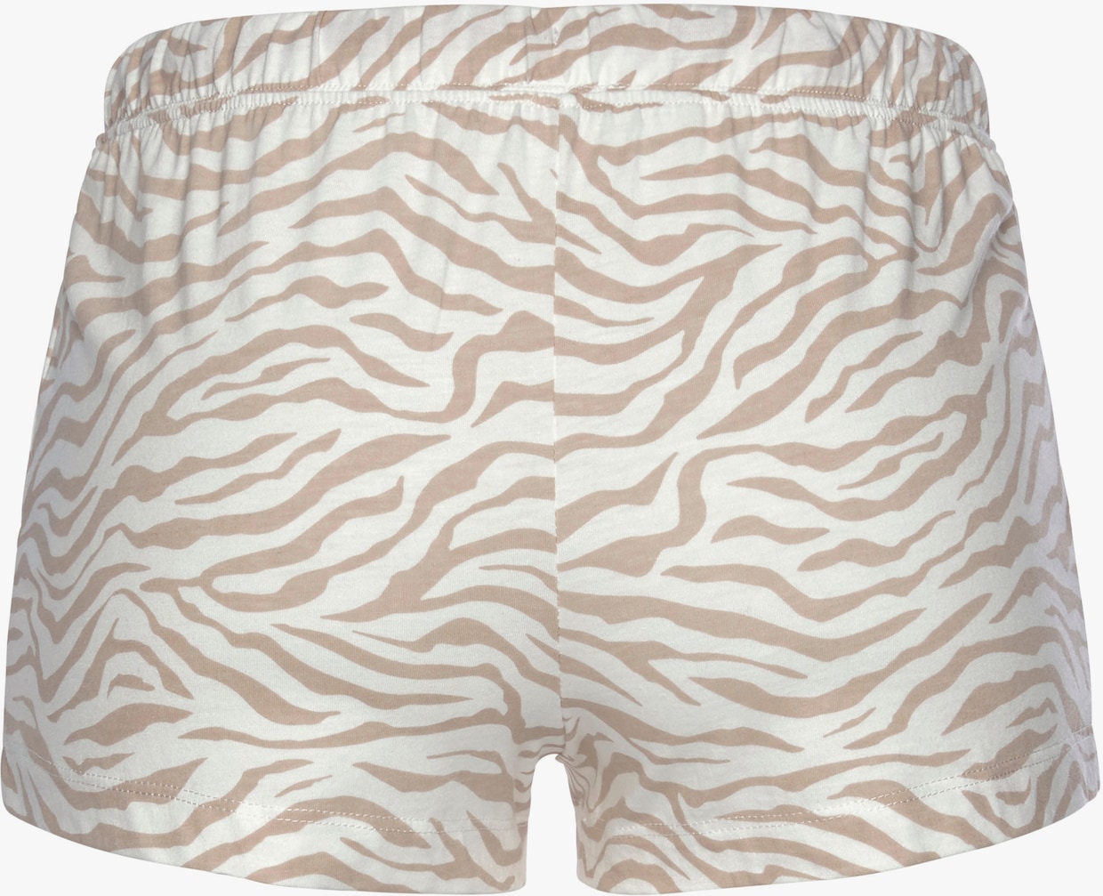 LASCANA Schlafshorts - ecru-nougat