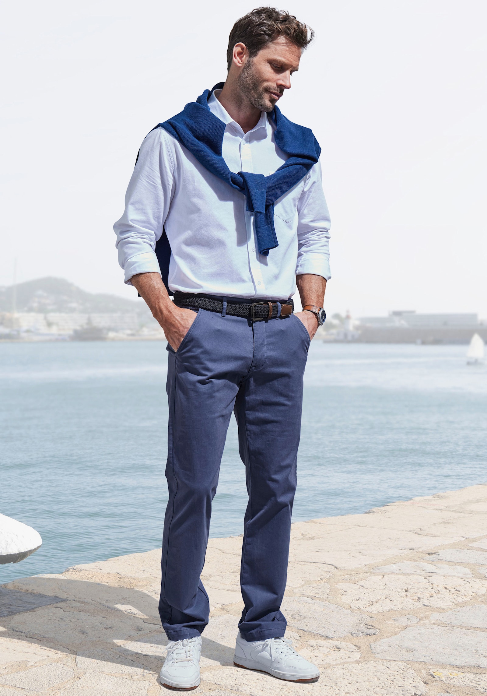 John Devin Chinohose - blau