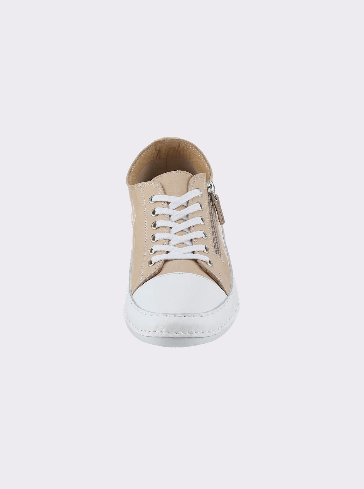 Andrea Conti Sneaker - creme-weiß