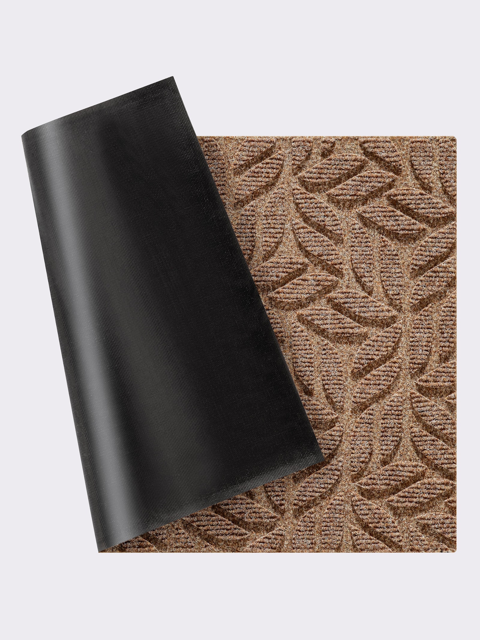 wash+dry by Kleen-Tex Fußmatte für den In- und Outdoor-Bereich - taupe
