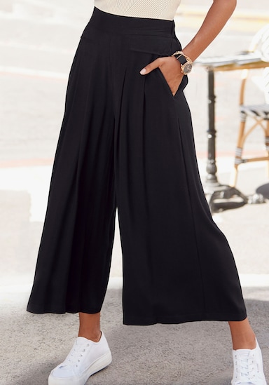 LASCANA Jupe culotte - noir