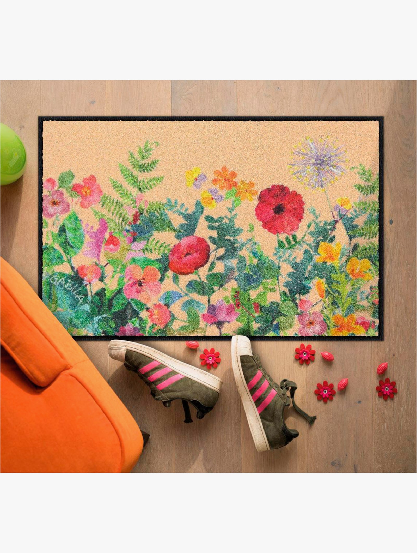 Salonloewe Fußmatte - sand-bunt