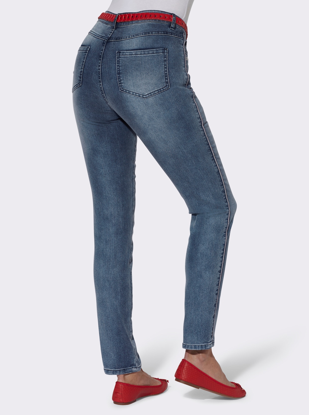 Jeans - blue-stone-washed