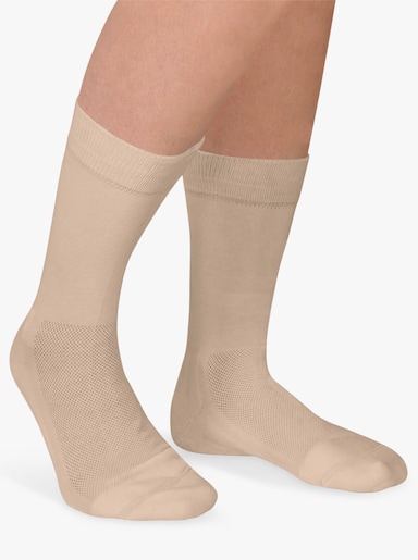 Socken - beige