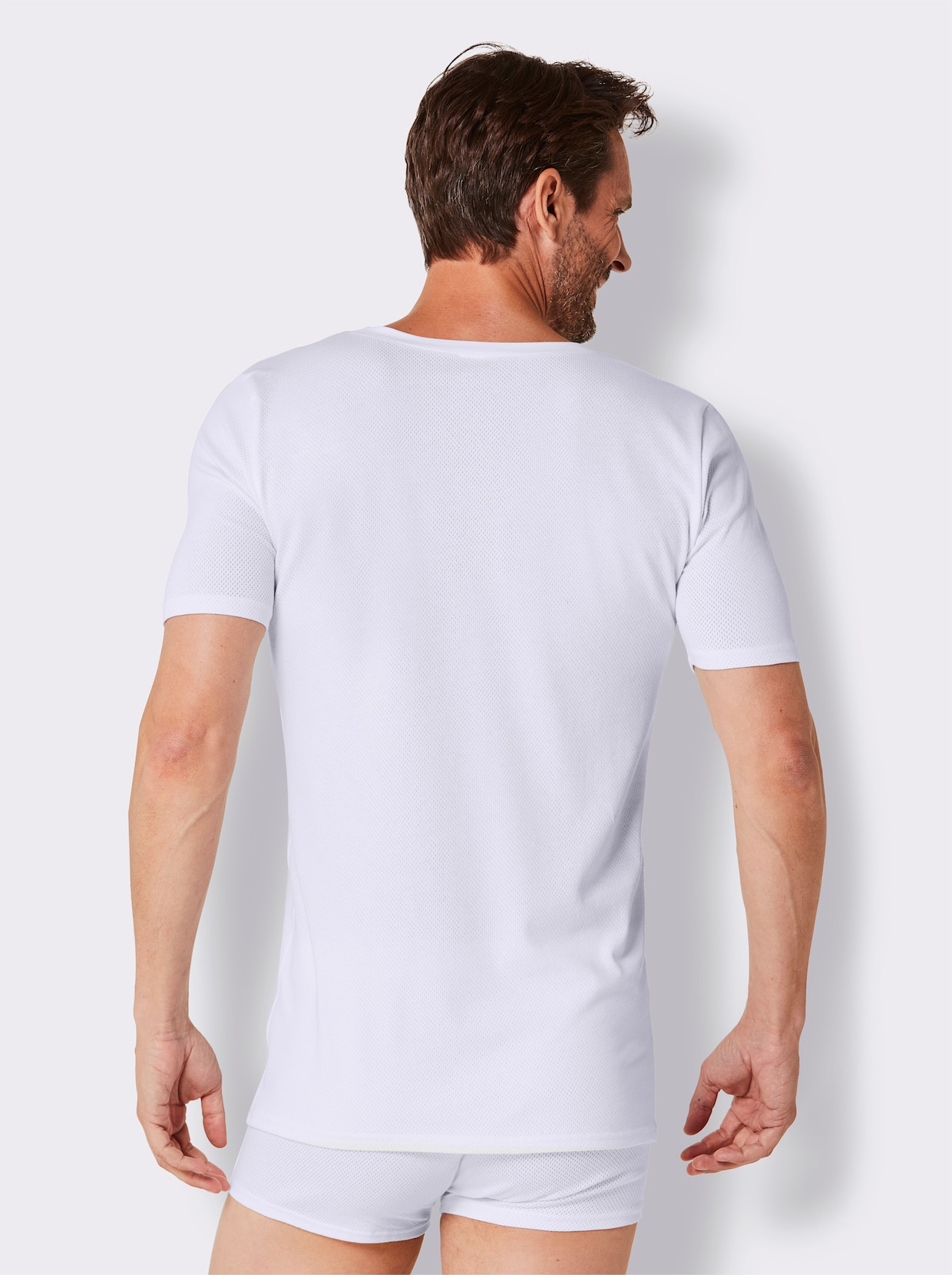 wäschepur men Shirt - wit