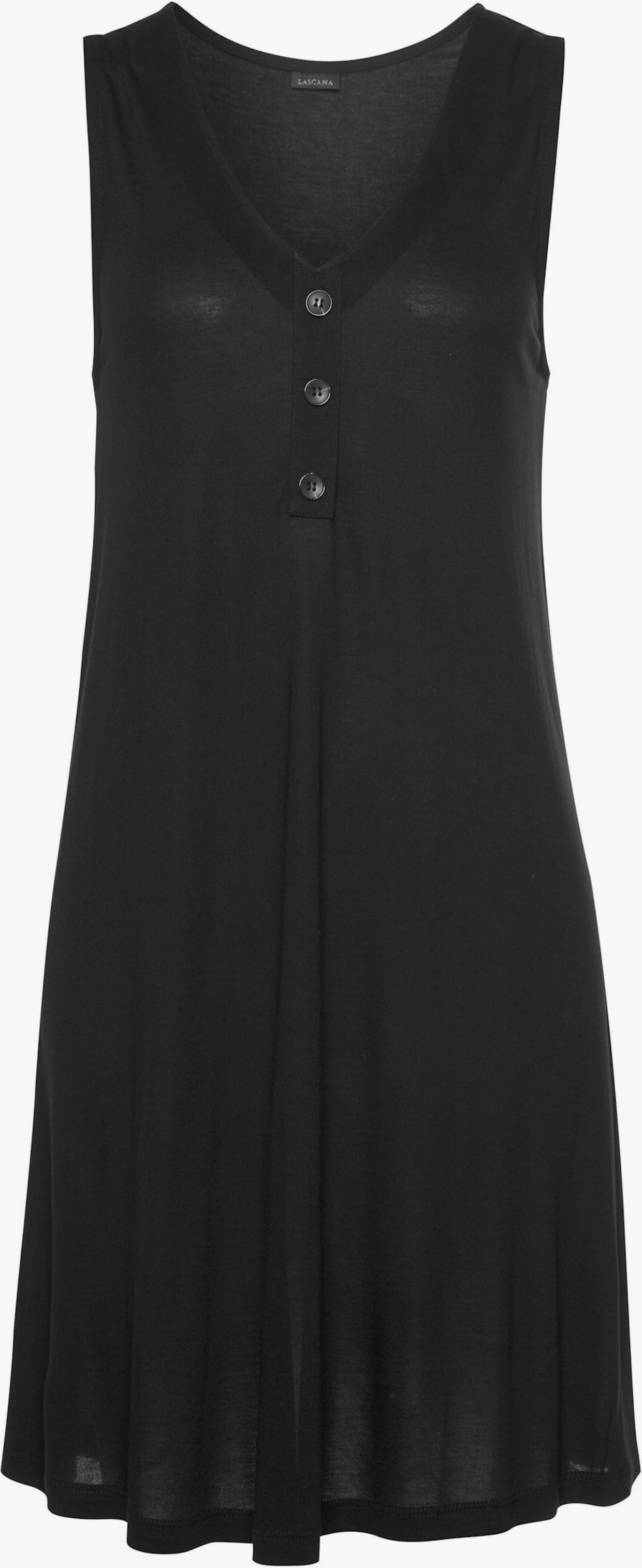 LASCANA Robe de plage - noir