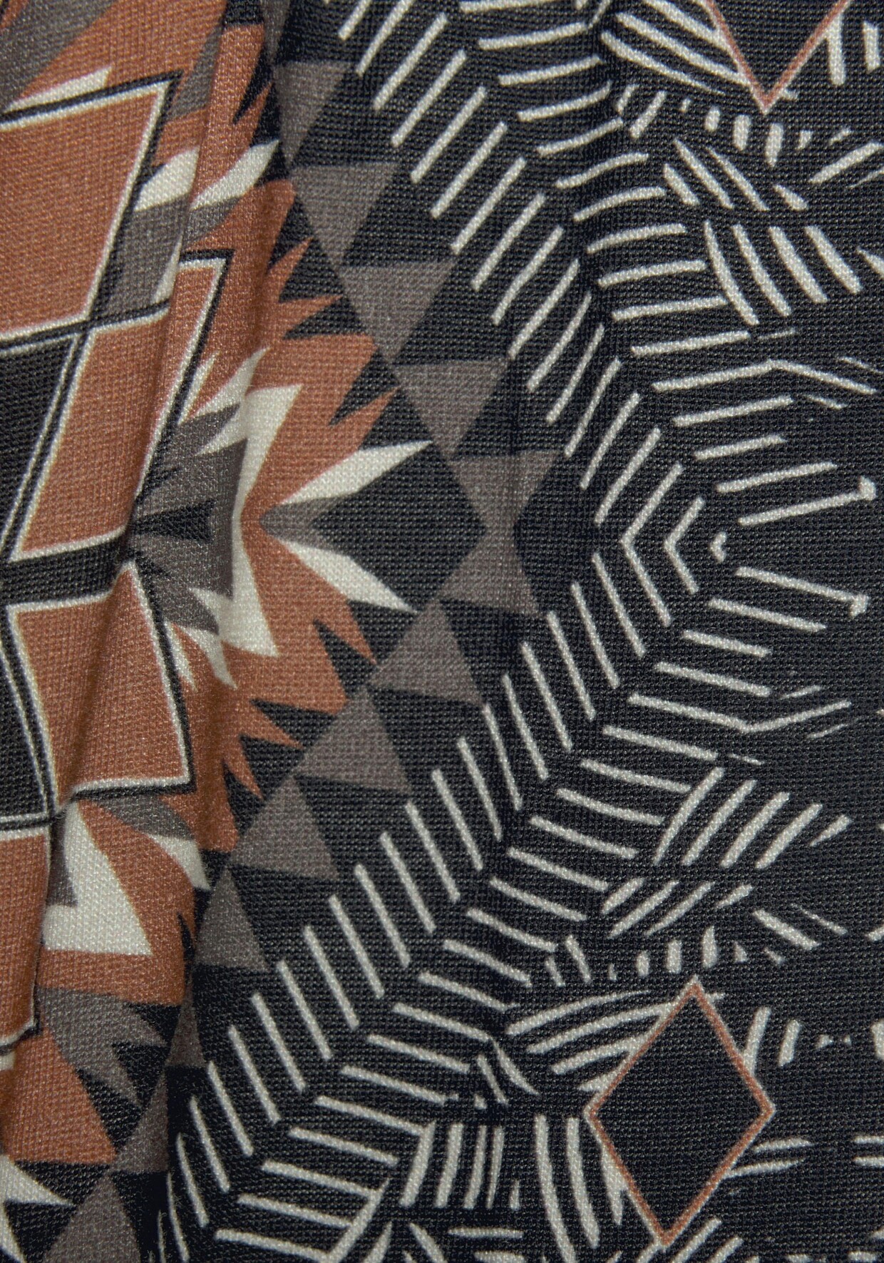 LASCANA Shorty - braun-gemustert