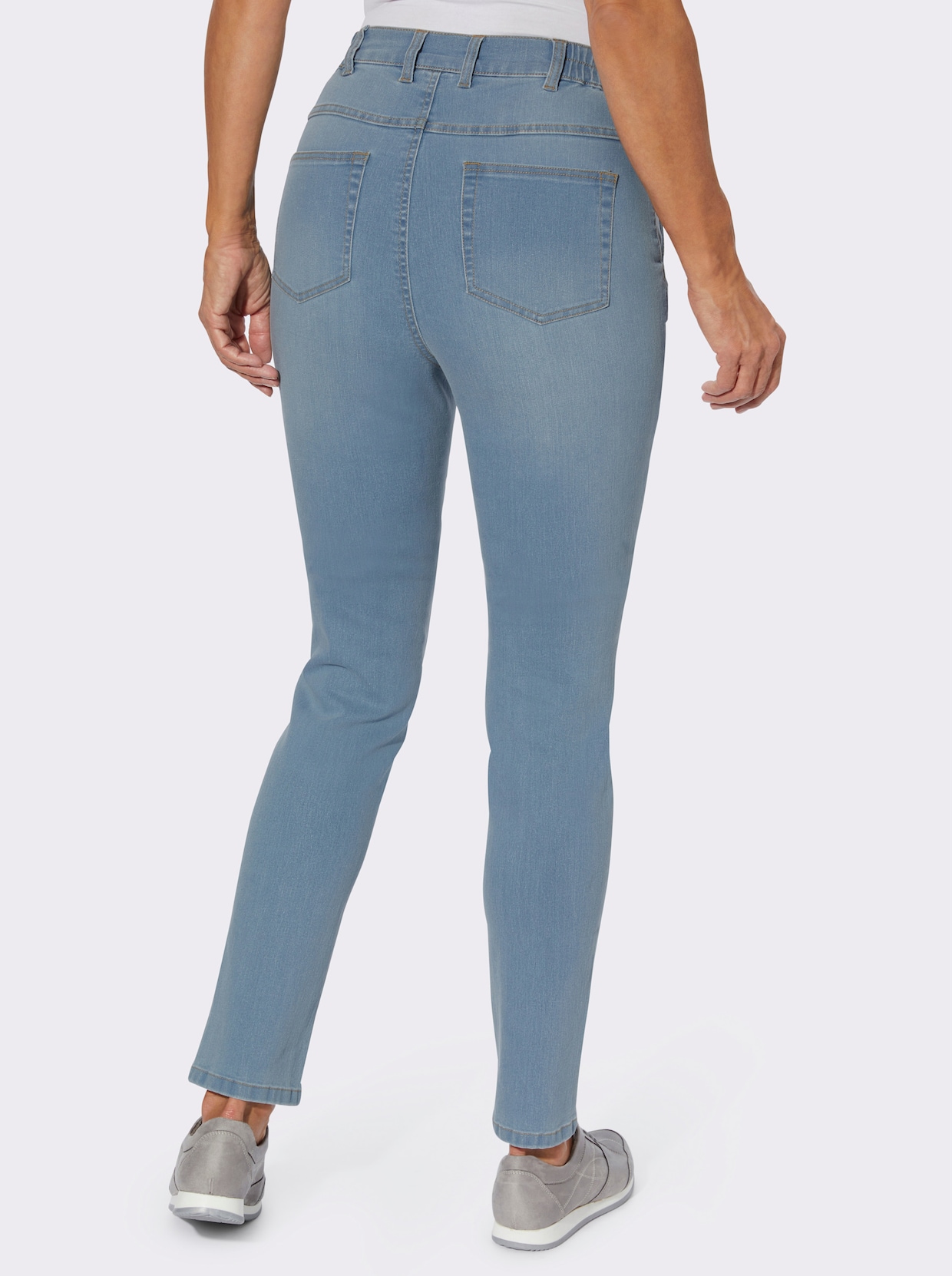 Jeans - blue-bleached