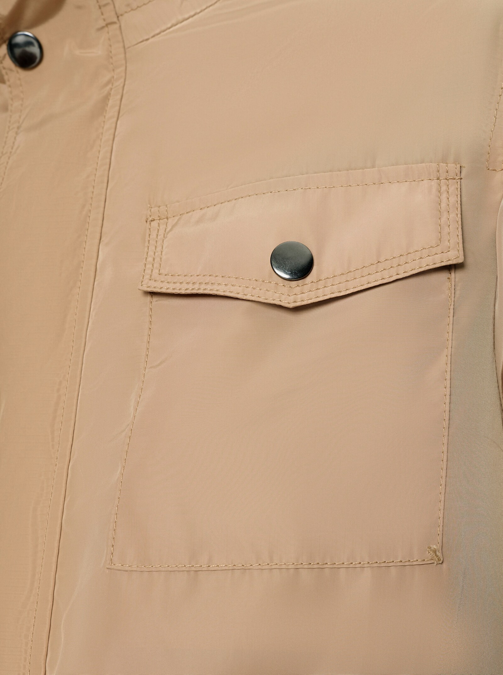 Marco Donati Longjacke mit vielen Taschen - camel
