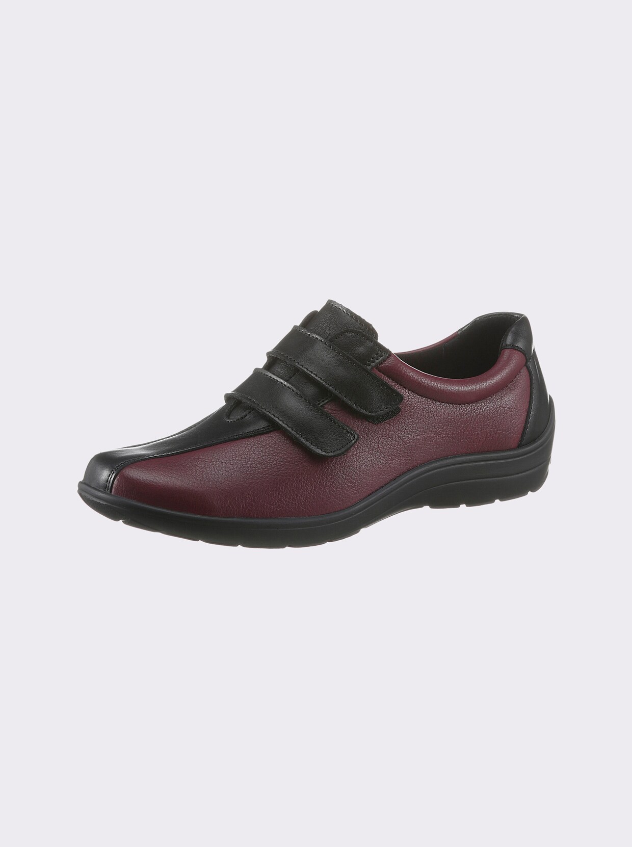 Airsoft Klettschuh - bordeaux-schwarz