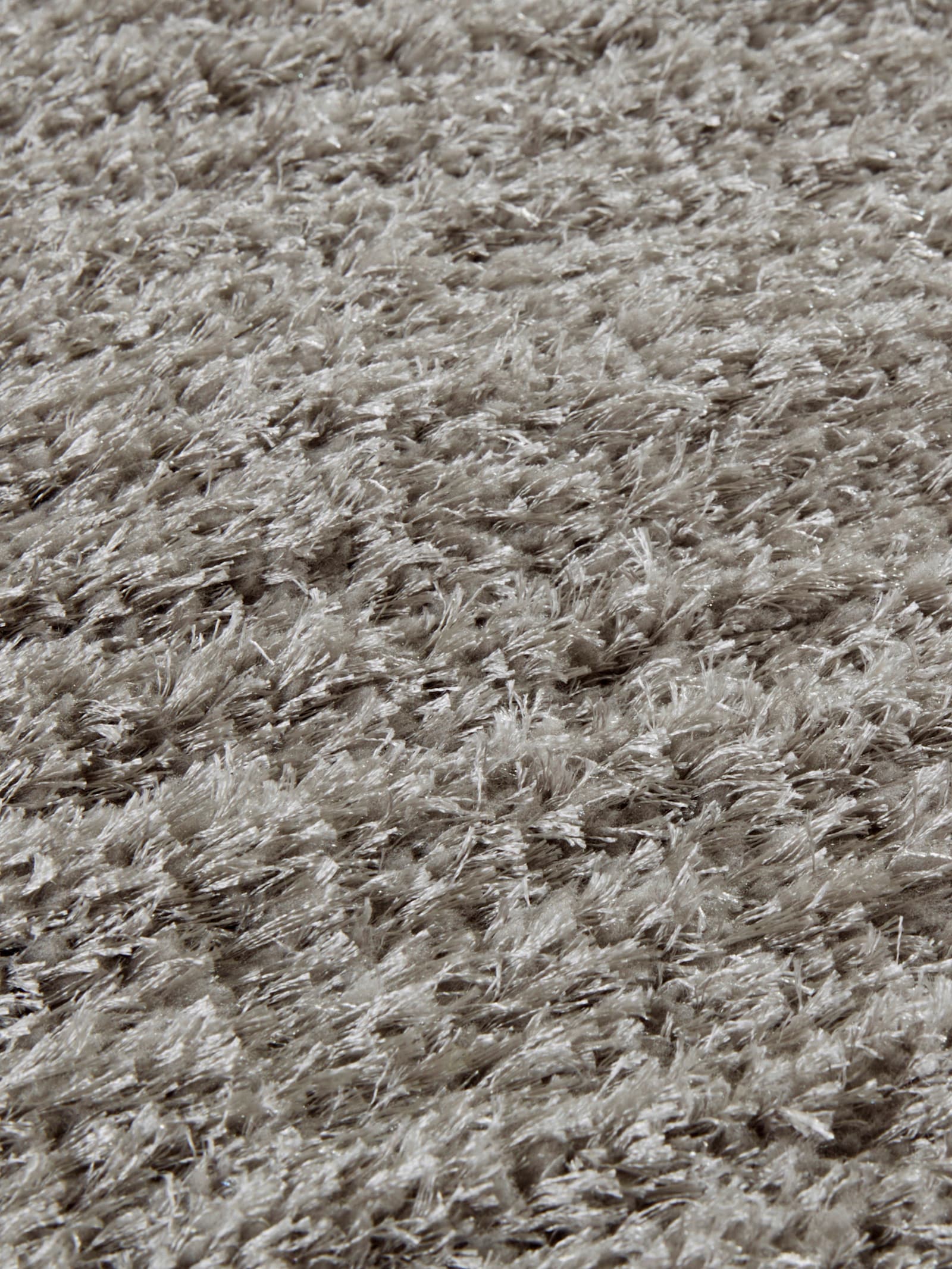 heine home Hochflorteppich - silbergrau