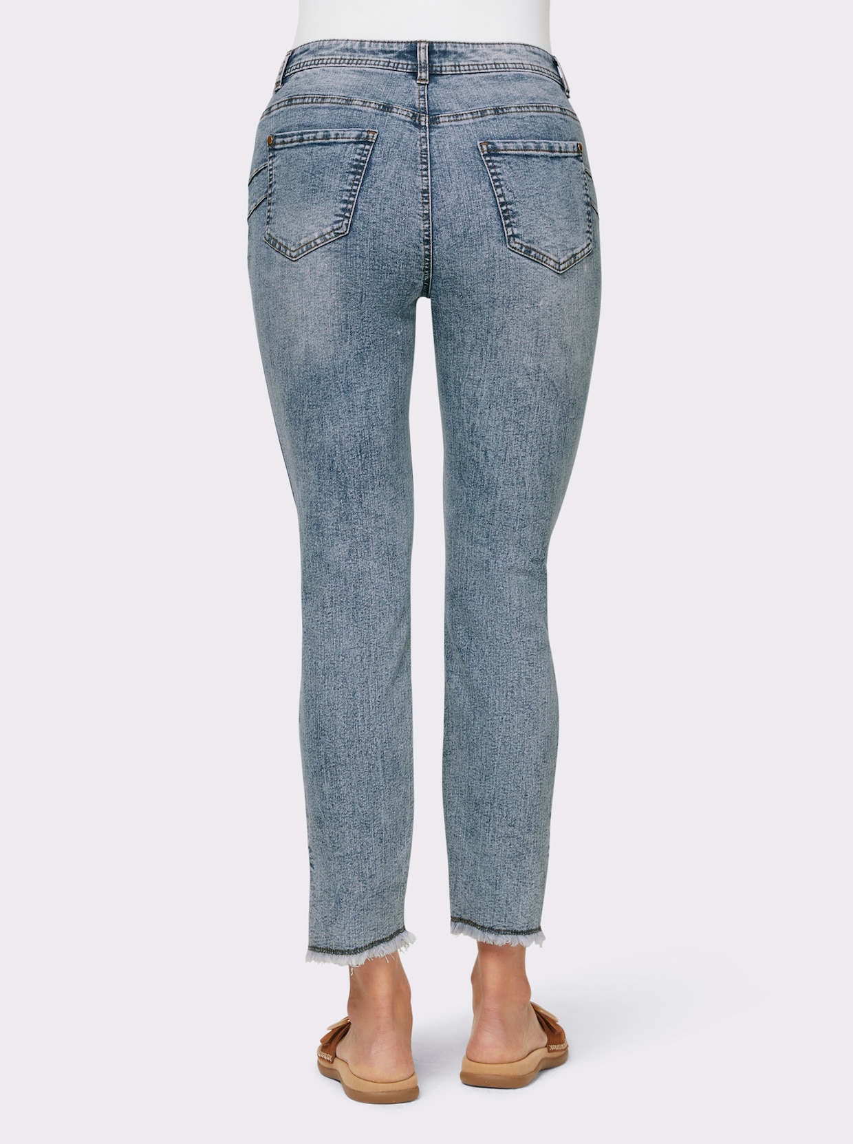 heine Push-up jeans - blue-bleached