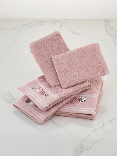 5tlg. Handtuch-Set - taupe