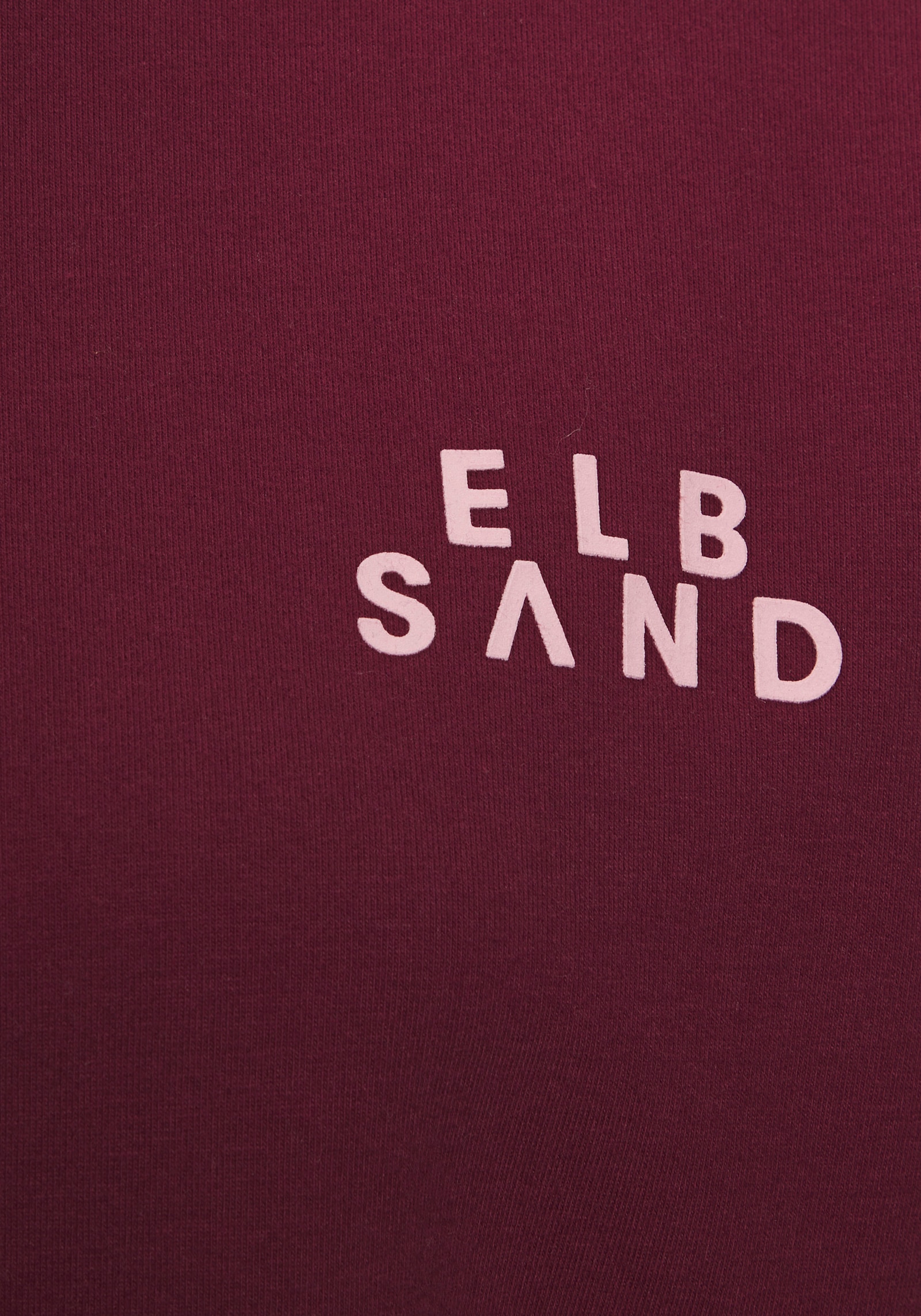 Elbsand Sweatshirt - weinrot
