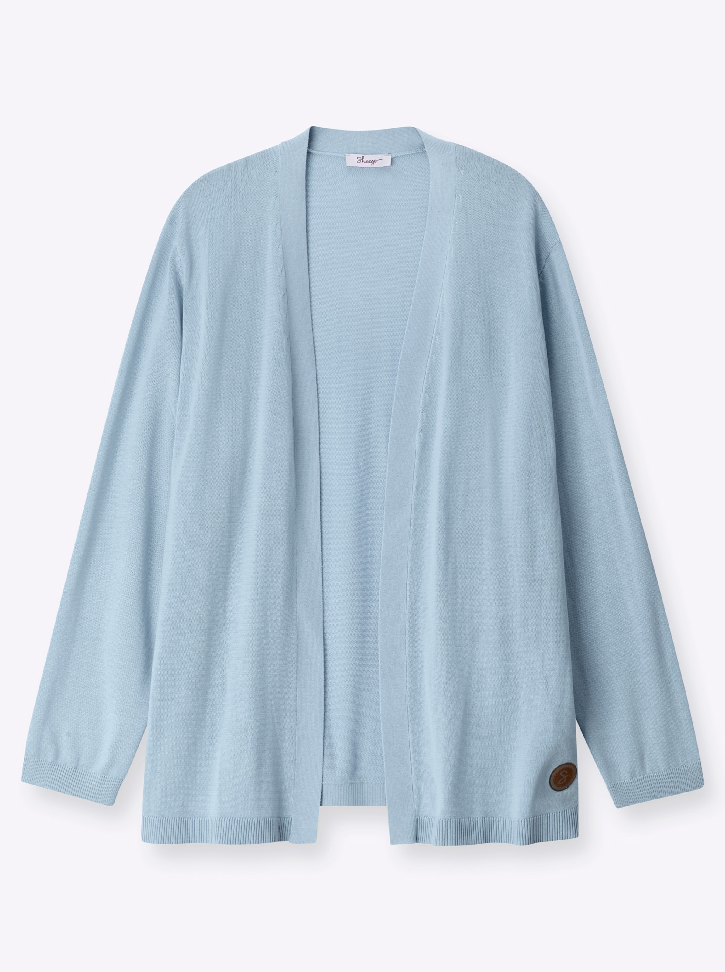 Hellblau Strickjacke - Bild 2
