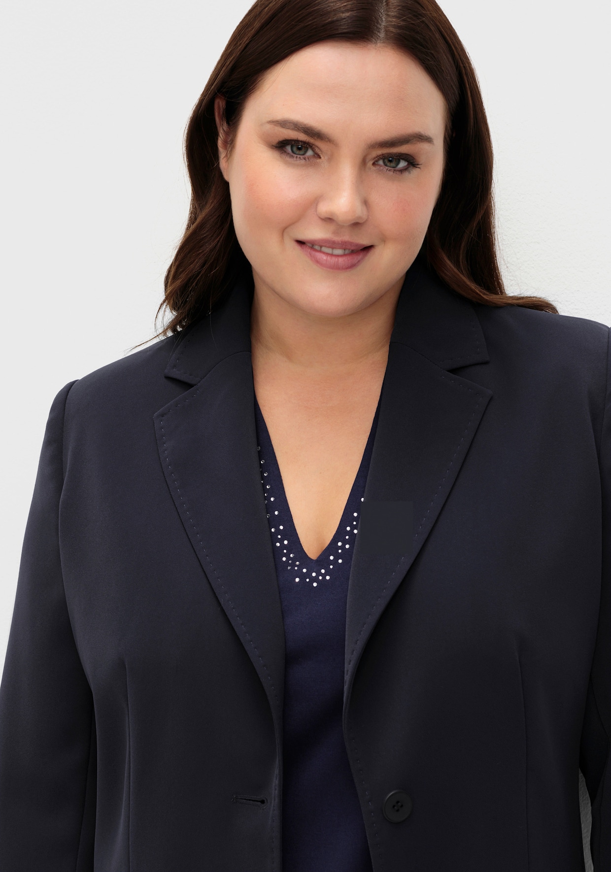 sheego Blazer - diepblauw
