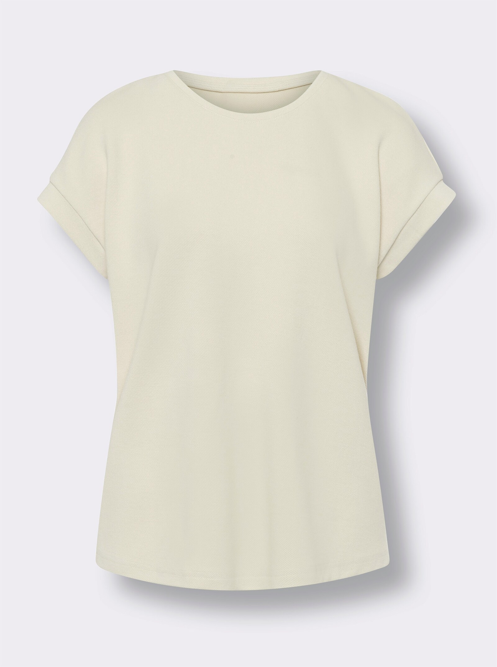 heine Sweatshirt aus Strukturware - sand