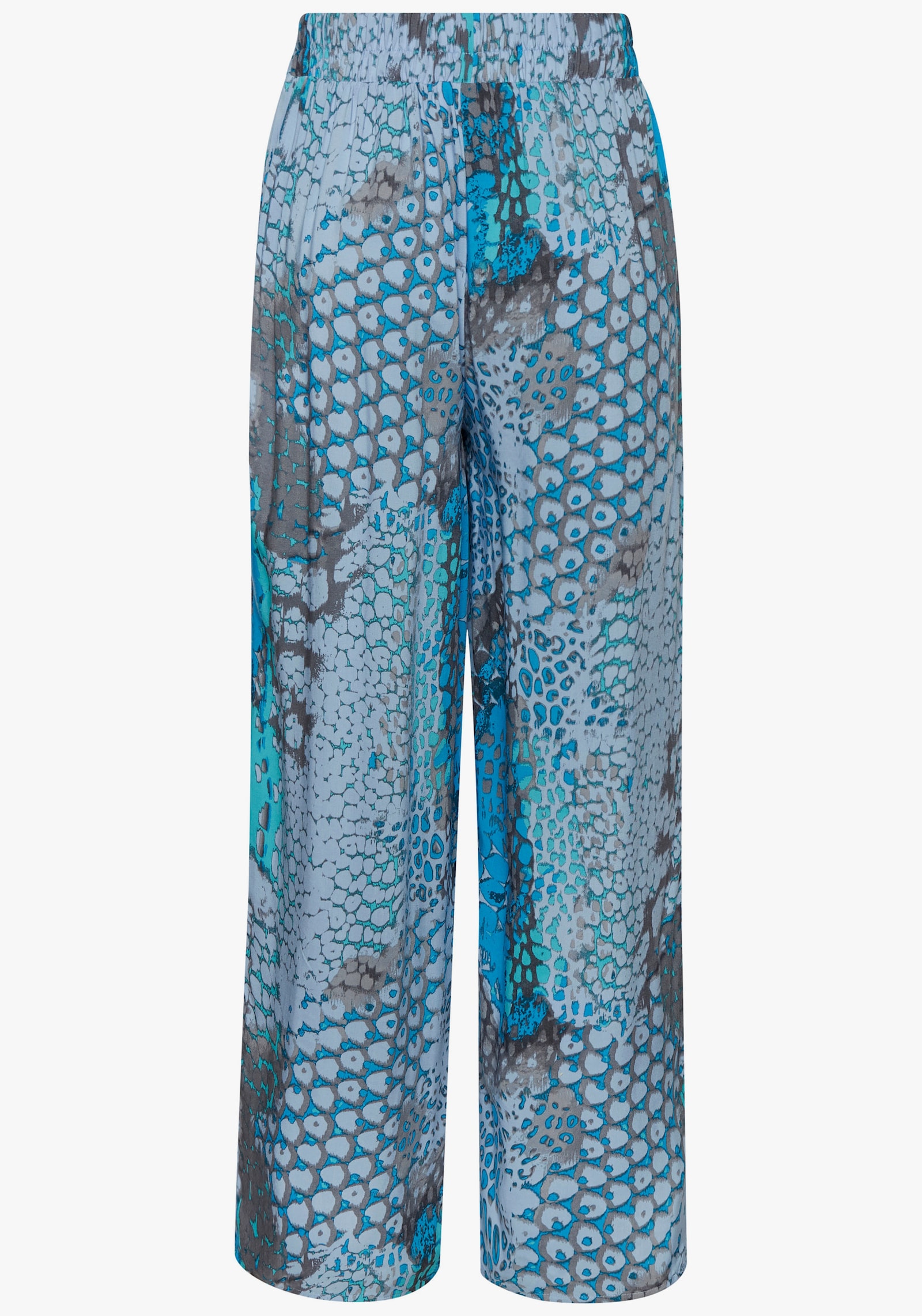 Buffalo Palazzohose - blau bedruckt