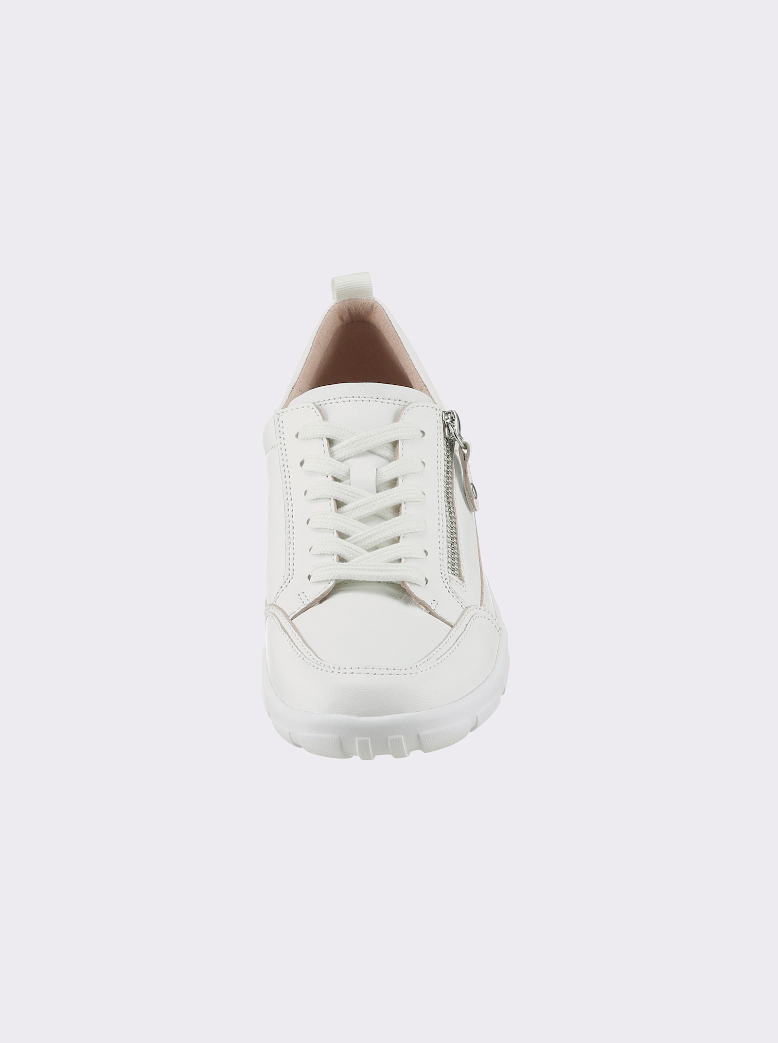 Caprice Sneaker met voetbed van zacht schuim - wit