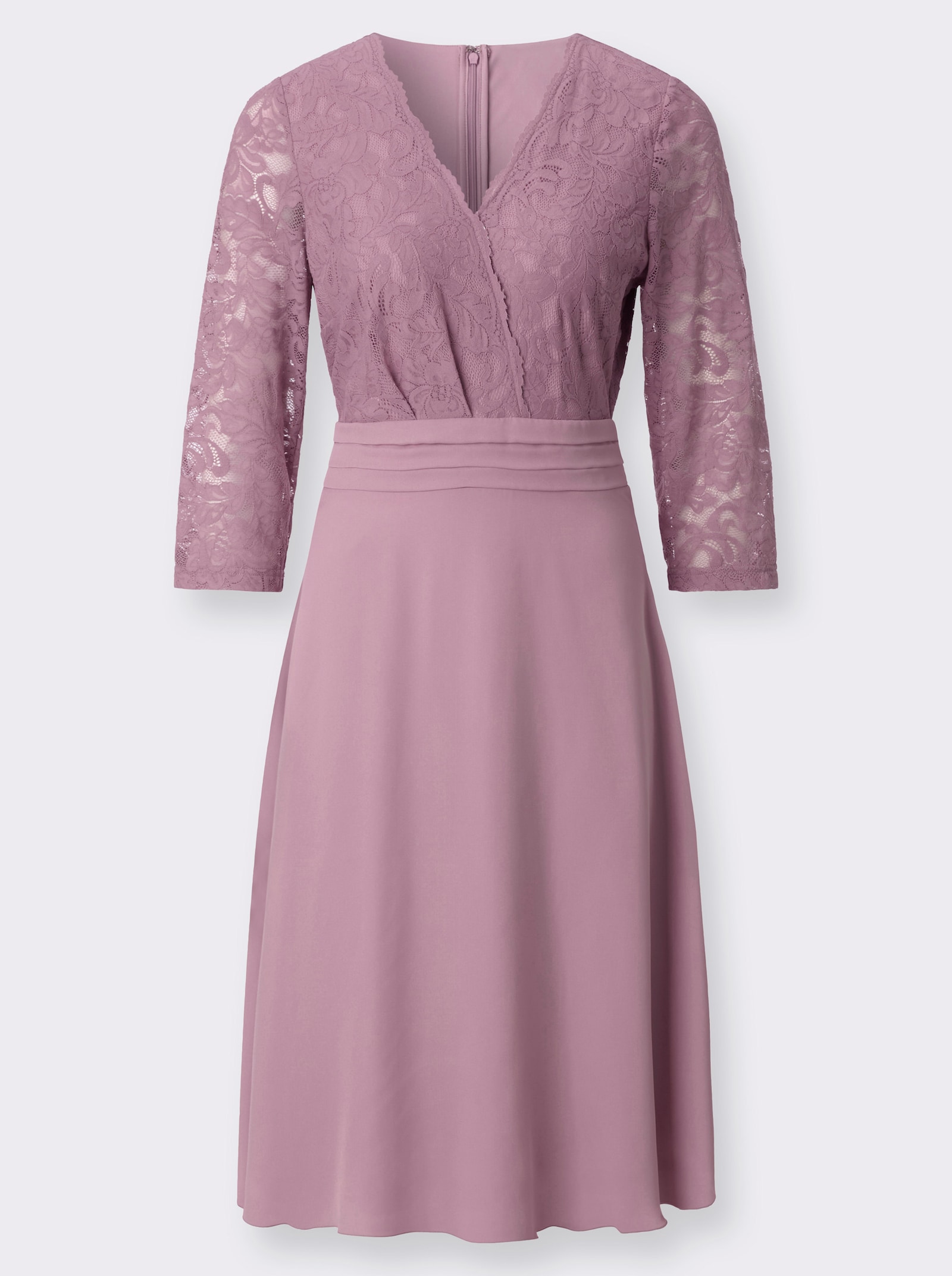 Spitzenkleid - mauve