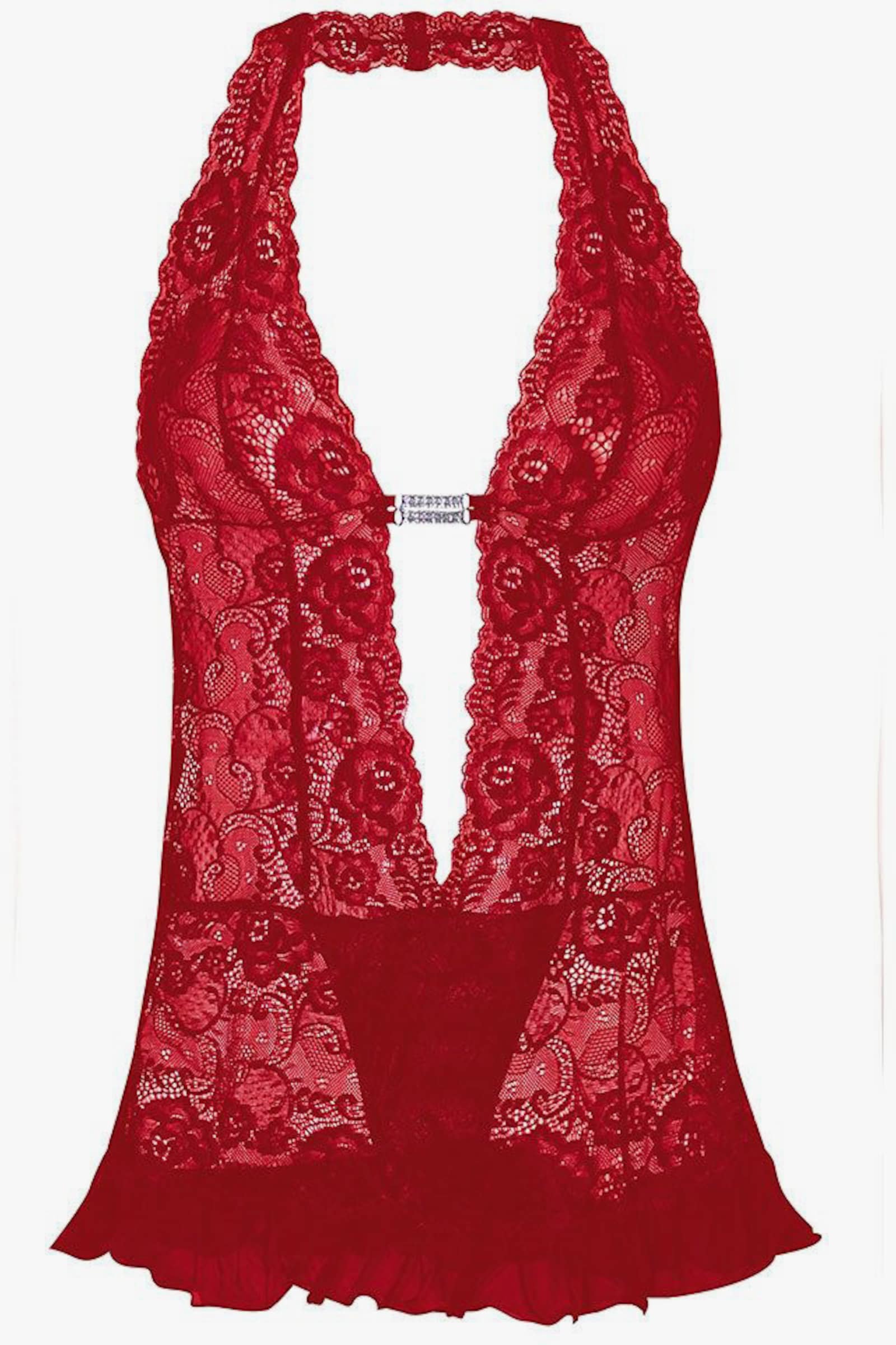 LASCANA Neckholder-Body - dunkelrot