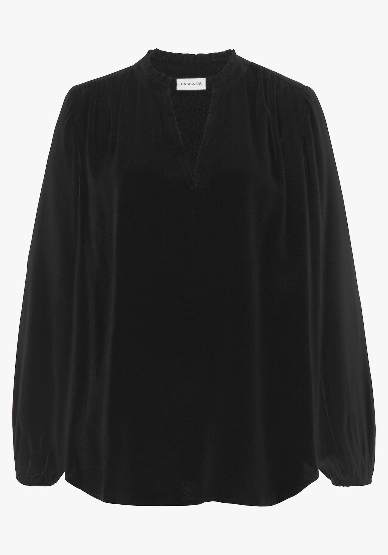 LASCANA Comfortabele blouse - zwart