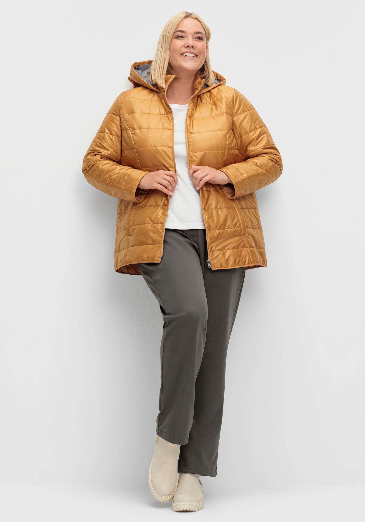 Thermohose mit Fleece-Futter - anthrazit