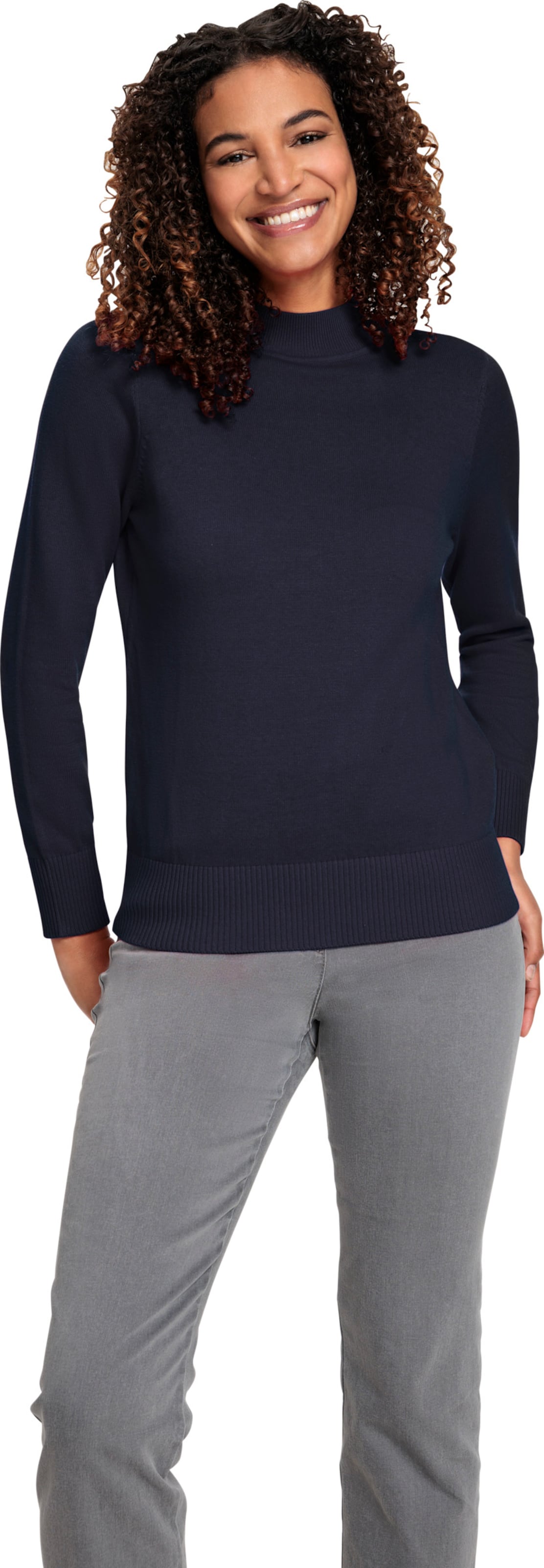 Thumbnail - Stehkragenpullover