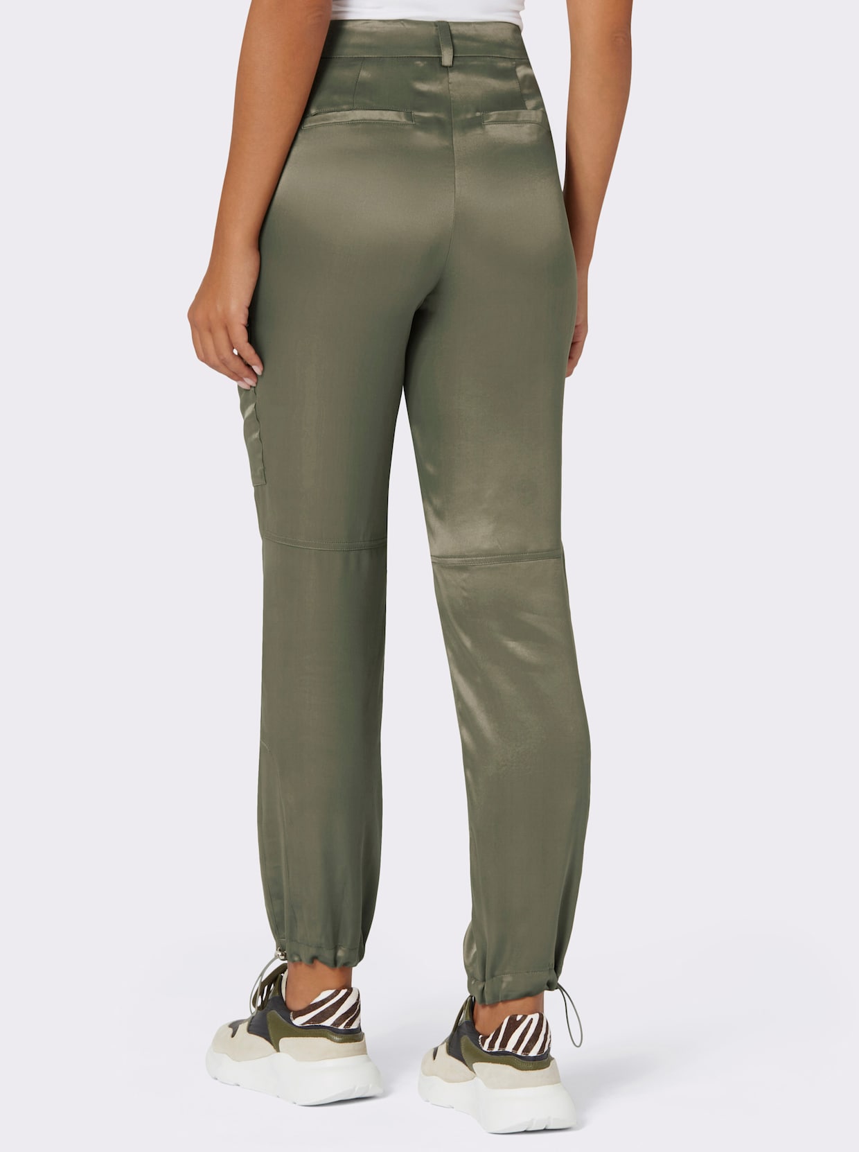 Pantalon cargo - kaki